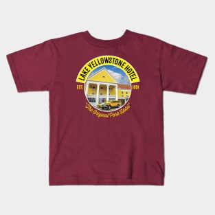 Lake Yellowstone Hotel Kids T-Shirt